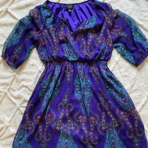 Purple Nicole Miller Dress